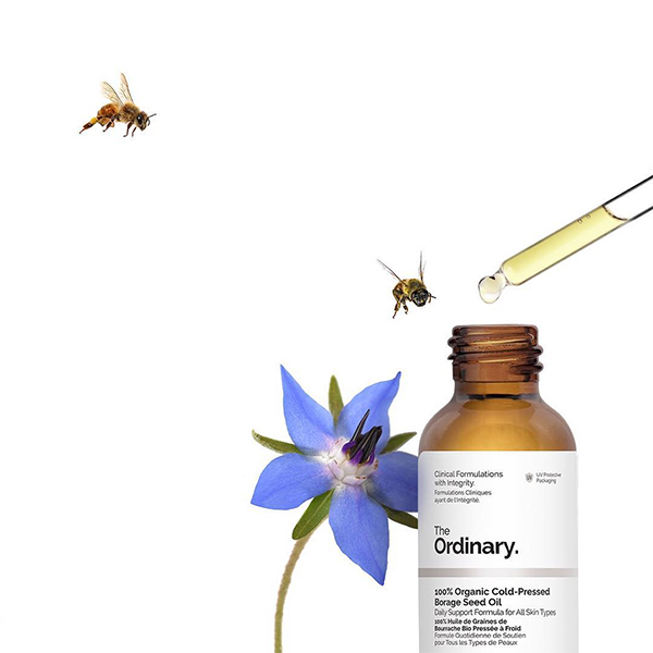 سرم مخصوص پوست خشک و حساس اوردینری The Ordinary روغن دانه گل گاوزبان ۳۰ میل