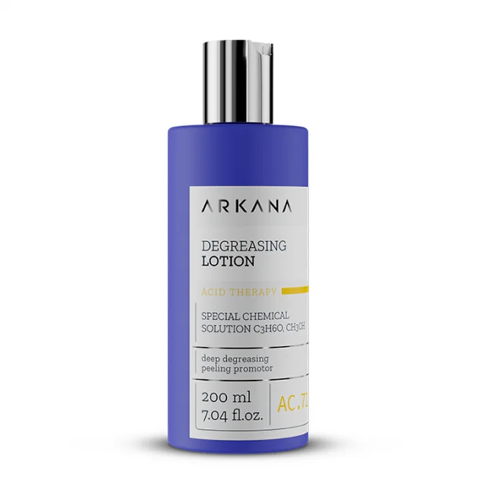 تقویت کننده پیلینگ و چربی زدای عمقی آرکانا 200 میل Degreasing Lotion ARKANA