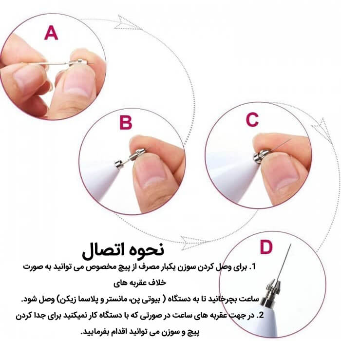 سوزن و سری دائمی بیوتی پن