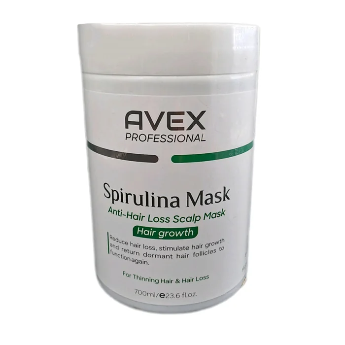 ماسک اسپیرولینا ضد ریزش Avex اوکس ۷۰۰ میل