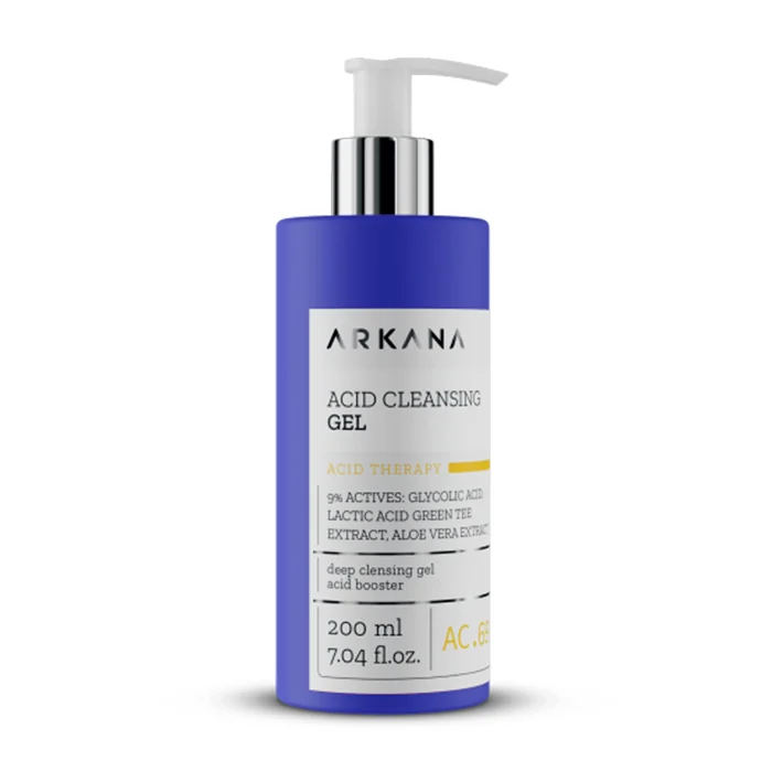 ژل پاک کننده عمقی و تقویت کننده اسید آرکانا 200 میل Acid Cleansing Gel Arkana