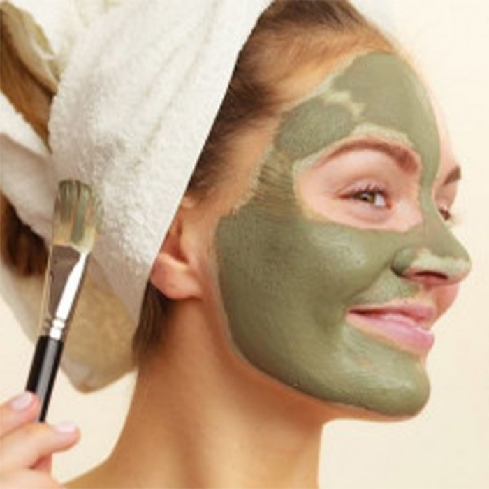 ماسک خاک رس چای سبز هرموس حجم 300 گرم