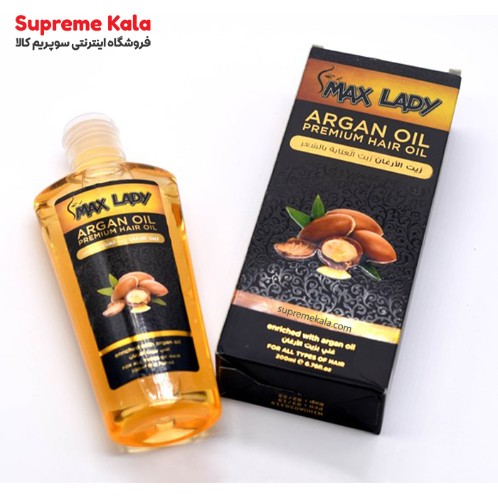 روغن مو آرگان مکس لیدی max lady