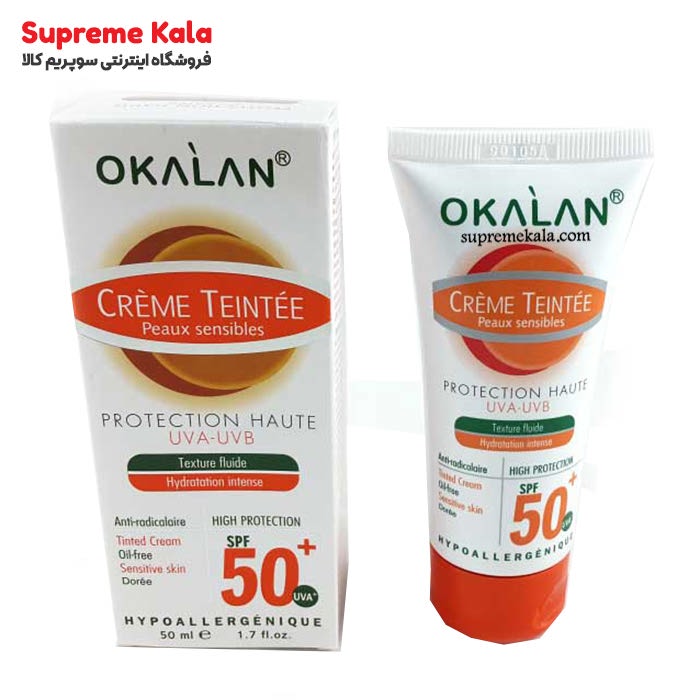 کرم ضد آفتاب اوکالان SPF50