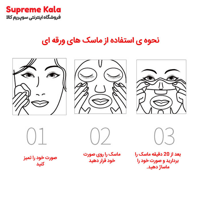 شیت ماسک ویتامین سی VHA