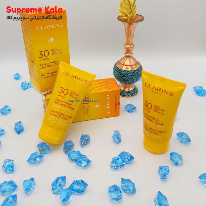 کرم ضد آفتاب بدون روغن کلارنس 30 spf