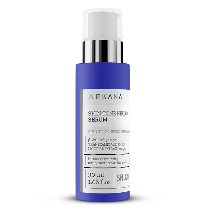 سرم روشن کننده و ضد لک بر پایه نورون های عصبی آرکانا 30 میل Skin Tone Neuro Serum ARKANA