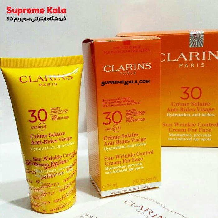ضد آفتاب کلارنس spf30 اورجینال