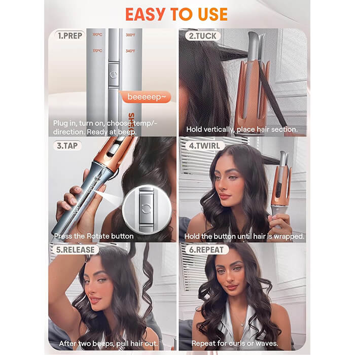 دستگاه بابلیس فر کننده مو و کرلی شیگلم Sheglam سایز 25mm