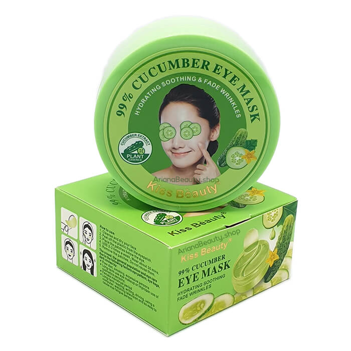 ماسک زیرچشم خیار 60 عددی کیس بیوتی