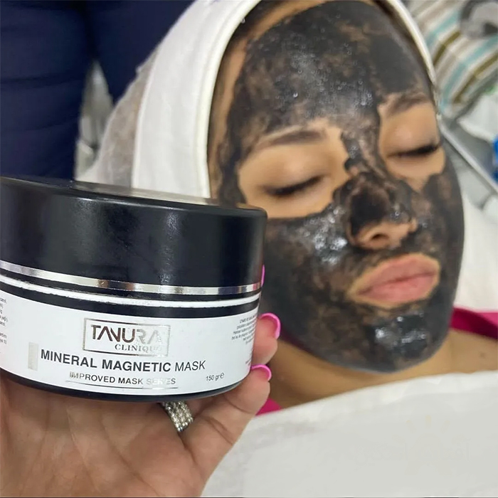 ماسک مغناطیسی MINERAL MAGNETIC MASK تنورا 150 گرم