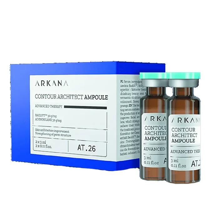 سرم فرم دهنده شکل صورت و دور چشم آرکانا Contour Architect Ampoule ARKAN