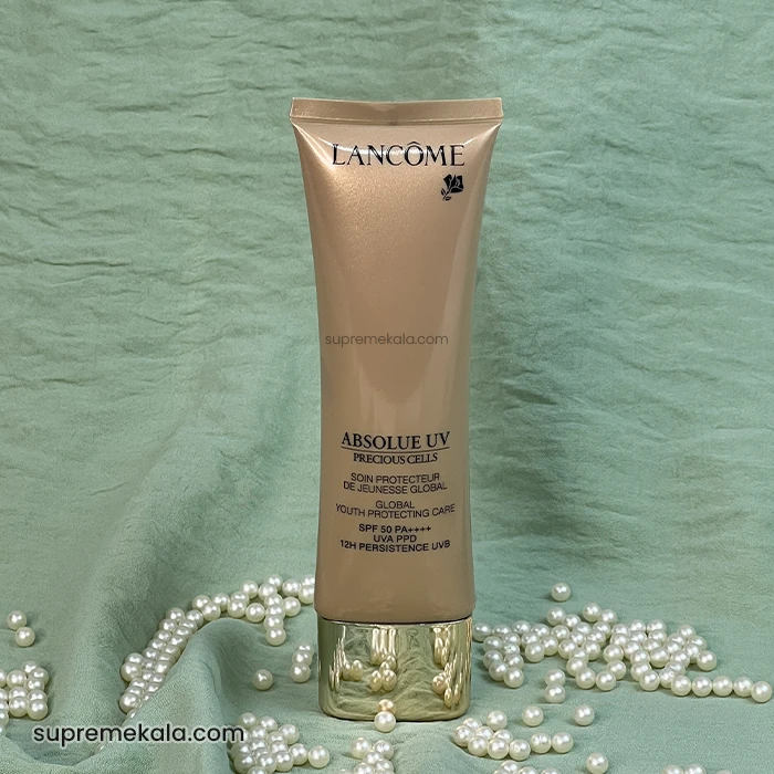 کرم ضدآفتاب و ضدپیری لانکوم ابسولو یو وی Lancome Absolue UV حجم 50 میلی لیتر