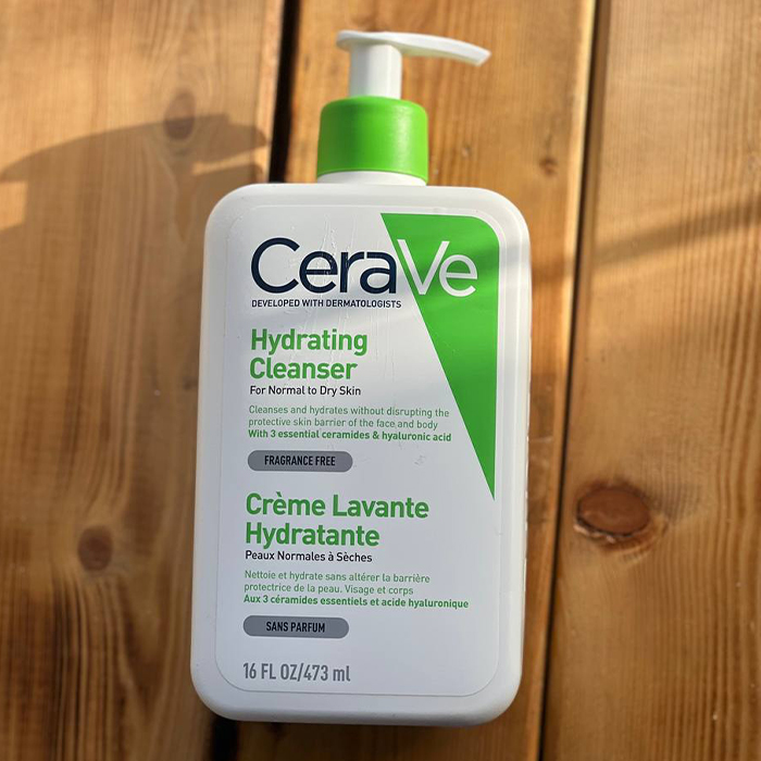 ژل شستشو هیدراتینگ سراوی CERAVE پوست خشک تا نرمال حجم 437 میل