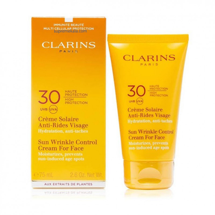 کرم ضد آفتاب بدون روغن کلارنس 30 spf