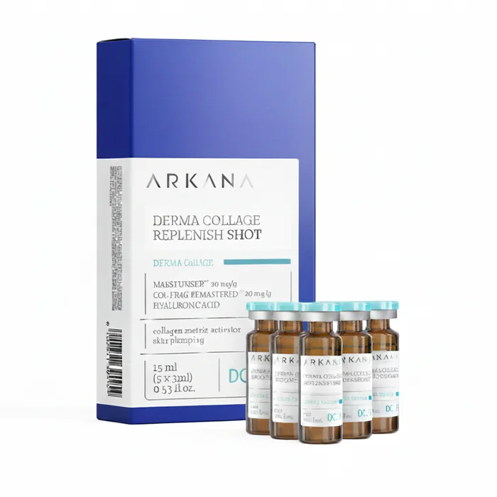 پک ویال کلاژن ساز و آبرسان آرکانا Derma CallAge Replenish Shot ARKANA
