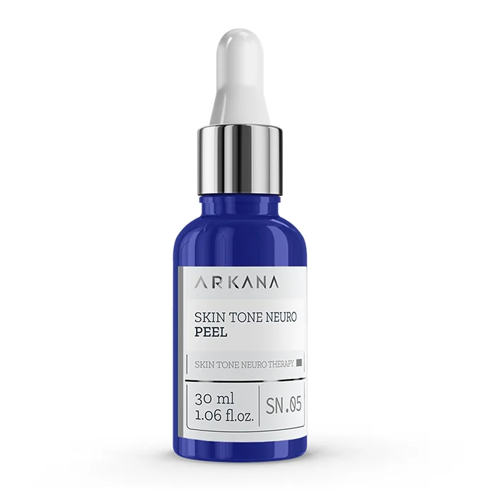 لایه بردار روشن کننده و ضد لک بر پایه نورون های عصبی آرکانا 30 میل Skin Tone Neuro Peel ARKANA