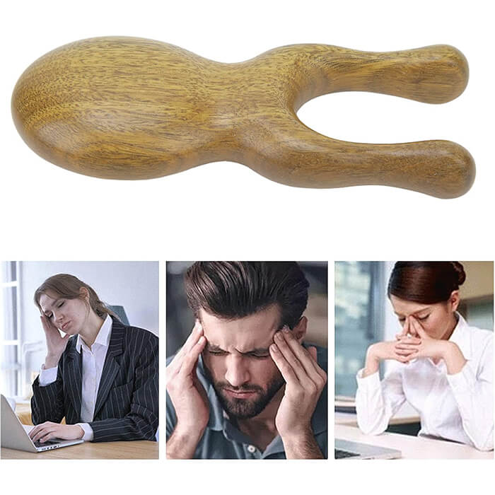 گواشا چوبی طرح بینی